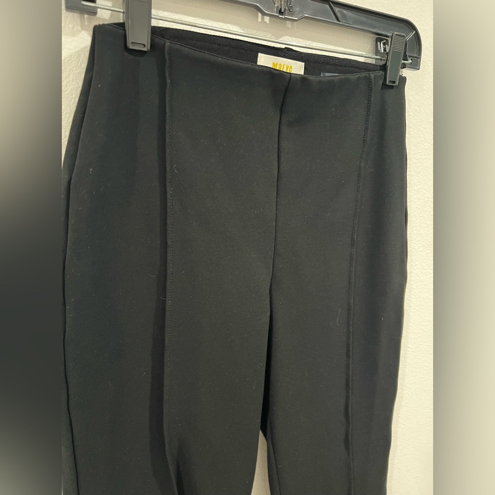 Maeve by Anthropologie The Margot Black Wide Leg Trousers Medium - Picture 3 of 6